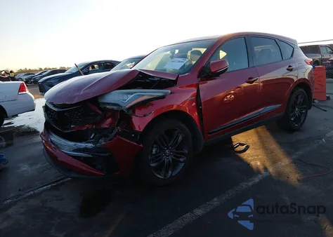 2020 Acura Rdx A-Spec Package из США, поврежденный, VIN 5J8TC1H66LL001712